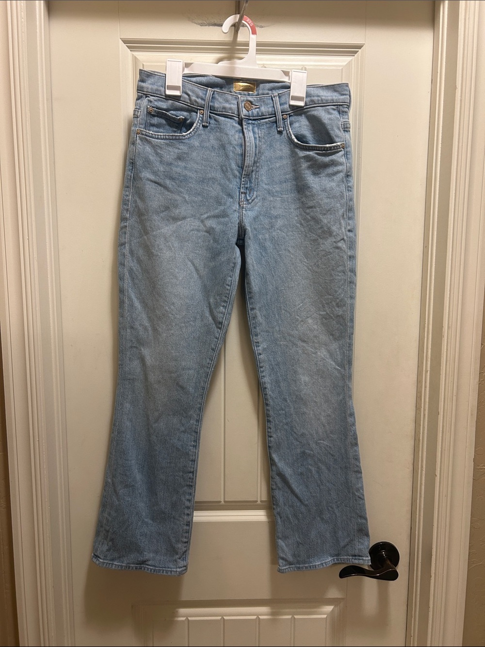 MOTHER Light Blue 29 Flare  Jeans